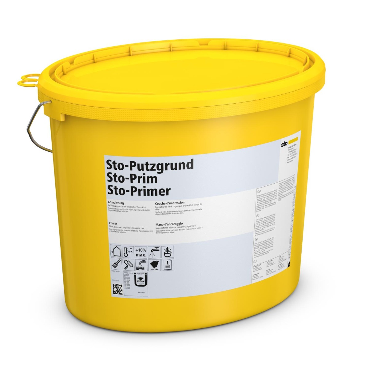 Sto-Putzgrund -Weiß-23 kg Eimer Sto-Putzgrund -Weiß-23 kg Eimer